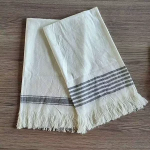 Factory Sales Quick Dry Woven Honeycomb 100% Cotton Kitchen Towels Customizable Tea Towel for Dish and Kitchen Cleaning