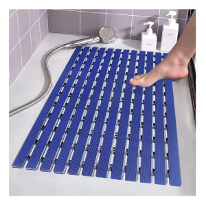 Factory Sell China Novelty Solid PVC Non Slip Eco Friendly Machine Made Custom Size Bathroom Spa Shower Mat