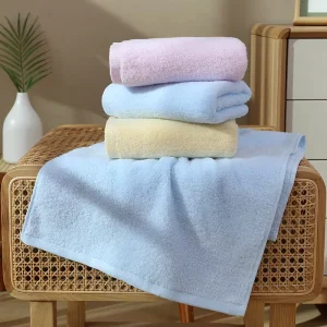 Factory Soft Cotton Beach Towel Custom Color Plaid Design for Home Textile & Gift for Bathroom & Closet Use