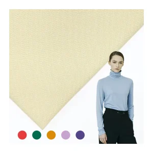 Factory Soft Solid Knitted Fabric 94 Modal 6 Spandex Material Terry Fabric for Pants