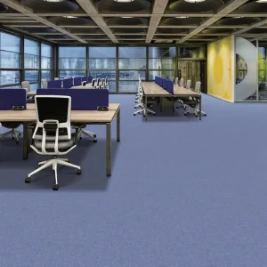 Factory Solid Tone Grain Carpet Tiles Anti stain Hard Wearing Modular Square Carpet for Commercial Office Space