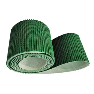 Factory Supplied Green Steel Mold PVC Grass Pattern Conveyor Belt Leveling Machine Non Slip Wear Resistant Heat Resistant