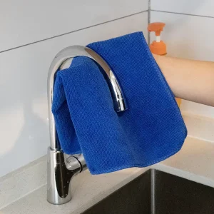 Factory-Supplied Microfiber Kitchen Towel Superfine Fiber Quick-Dry Water-Absorbing and Lint-Resistant Scouring Cloth