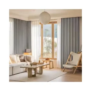Factory Supplier Luxury European Style Modern Home Decor Accessories Villa Living Room Window Curtains Shade Hotel