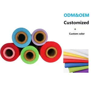 Factory Supplier OE Recycled Eco Friendly Sky Blue Cotton Polyester Blended Open End Carded Yarn for Gloves Weaving Colors