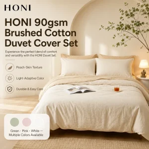 Factory Supplies Polyester Full Size Classic Style Solid Colors Washed Bed Set with Duvet Cover for All Seasons
