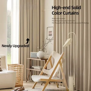 Factory Supply Blackout Curtain High Weight Weaving Artwork Curtain Fabric Chenille Curtain Drape for Bedroom