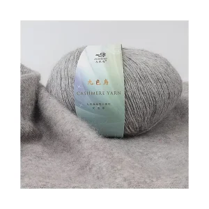 Factory Supply Comfortable Cotton and Wool Blended Yarn Dyed Pattern Recycled for Woven Sewing and Knitting