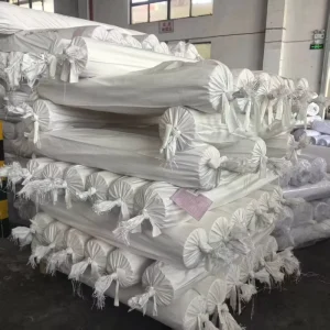 Factory Supply Customizable Premium Satin Stripe Bed Sheet Breathable 100% Polyester Eco Friendly Woven Textile for Hospital Spa