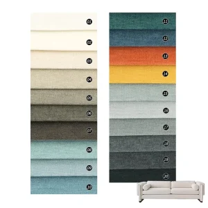 Factory Supply Customized Vintage Waterproof Breathable Dobby Jacquard Yarn Dyed Woven 100% Polyester Chenille Flame