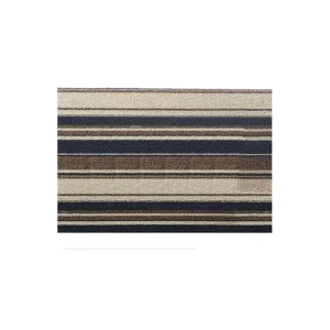 Factory Supply Dust Removal Door Mat for Residential Entrance Custom Stripe Design Tuft Door Mat