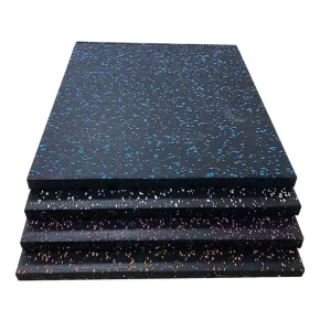 Factory Supply EPDM Interlocking Rubber Floor Tiles Gym Mats Shock Absorbing Anti Slip Waterproof Eco Friendly Hall Garden Use