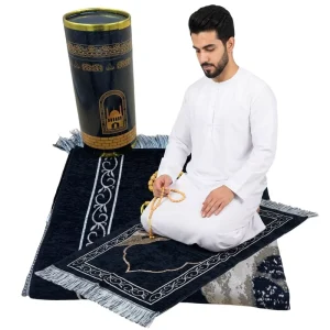 Factory Supply Good Quality Travel Pocket Prayer Rug Prayer Mat Ihram for Hajj and Umrah Outdoor Use