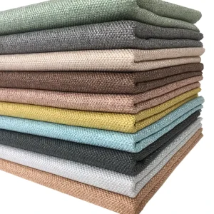 Factory Supply Home Textile Fabric Modern Upholstery Jute Sofa Fabric for Home Sofa Cover