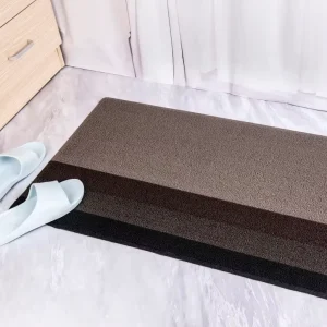 Factory Supply Luxury Reversible Anti Slip Waterproof Handmade Woven Entrance Carpet Mat Custom Door Mat Braided Tufted Washable