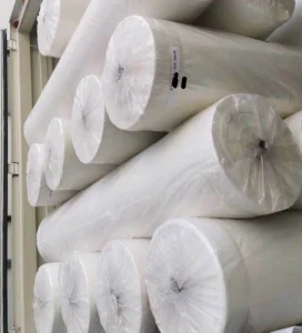 Factory Supply PP Non Woven Fabric Durable Raw Material Isolation Protective Fabric for Public Scenarios