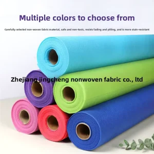 Factory Supply PP Spunbond Non woven Heavyweight Abrasion Resistant Customizable Brocade Fabric Roll