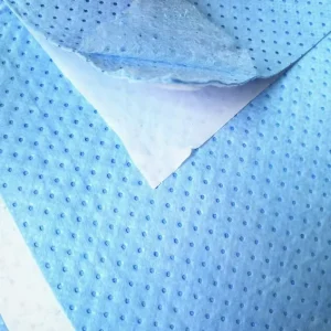 Factory Supply SMPE Super Absorbent Non woven Material Hydrophilic SMS Nonwoven With PE Laminated (SMSPE) For Surgical Drape