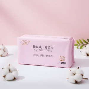 Factory Supply Soft Cotton Nonwoven Spunlace Tissue Wipes Viscose Fiber Baby Care