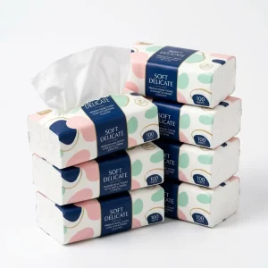 Factory Supply Soft Facial Tissue Paper for Dry and Wet Wipes High Quality Comfortable Bulk Orders Welcome