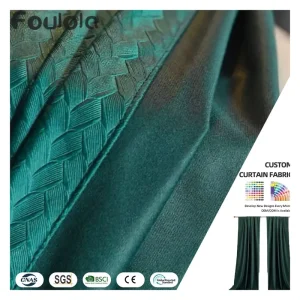 Factory Supply Soft Velvet Curtain Fabric for Window