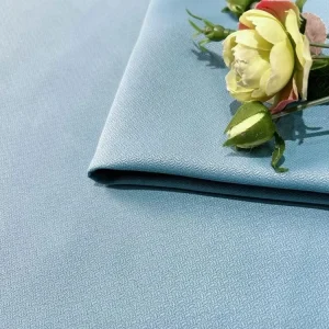 Factory Supply Two Side Same Solid Color With Light Pattern Polyester 90% Blackout Curtain Fabric With 2.8M Width