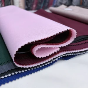 Factory Supply Working Cloth Fabric Precise Color Matching Fastness Plain Mini Matt 150D 300D for Uniform Backpack Tablecloth