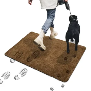Factory TPE Backing 44*37CM Entrance Doormat Mat Non slip Super Absorbent Door Mat Carpet and Rugs