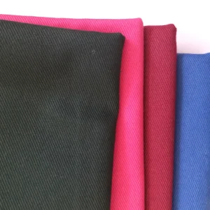 Factory Textile Woven 80 Polyester 20 Cotton Dyed Twill Tc Workwear Fabric