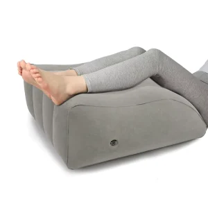 Factory Thickened PVC Flocking Inflatable Leg Pillow Suitable for Home and Outdoor Use
