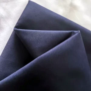 Factory Twill Solid Dyed Organic 98% Cotton 2% Spandex Plain Canvas Fabric for Workwear Uniform Garments Boys Girls