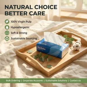 Factory Ultra Soft Comfortable Facial Tissue Paper for Dry and Wet Use Bulk Supply Home Salon Travel