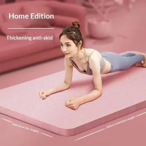 Factory Various Sizes Fitness Yoga Mat Colorful Nbr Yoga Mat