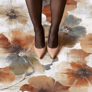 Factory Wall to Wall Printed Floral Carpet Tufted Polyester Washable for Luxury Hotel and Restaurant Use Home Use