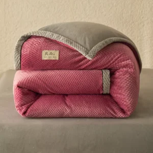Factory Winter Fat Comforter Removable Duvet Inner Cover Home Flannel Fleece Warm Thicken 2pcs Set Insert Comforter Set