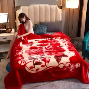 Factory Winter Thickened Raschel Blankets Winter Bed Covers Throws & Blankets