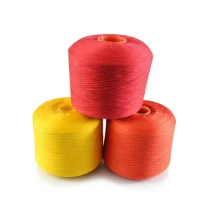 Factory Yarn Dyed Bright 100% Ring Spun 40s3 Polyester Colored Yarn for Sewing Thread Budget Friendly and Versatile