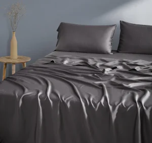 Factory customized Eco friendly Bamboo Fibre Fall Bedding Sets Simple Style 4 piece Fitted Sheets Flat Sheets Duvet