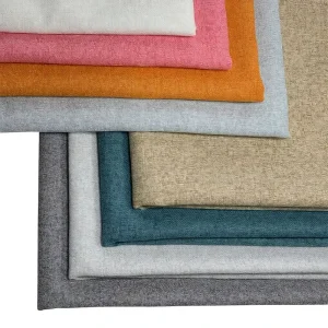 Factory direct Acrylic Heavy weight Dyed Fabric Sofas Throw Pillow Seat Cushion Chair back Upholstery Fabric