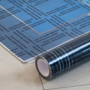 Factory direct PE Transparent Film Carpet Flooring Shoe-pad Car Mat Protective Film with 0.05-0.20mm Thickness 40-2050mm Width