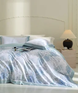Factory direct Sales of Mugwort Fibre Bedding Sets High-quality Printed Antibacterial Moisture-wicking Sheet Sets ODM OEM