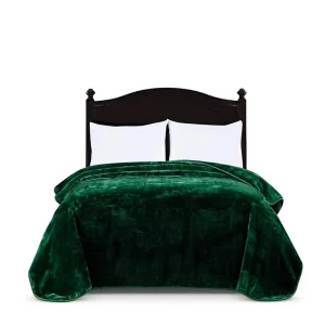 Factory in China 1 Ply 6 kg Korean Style Faux Blanket 750GSM Thick Super Soft Plush Raschel Reversible