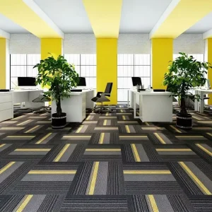 Factory’s Low priced Popular Modern Detachable Commercial PP Interlocking Water Resistant Eco Friendly Floor Tiles 50×50 for