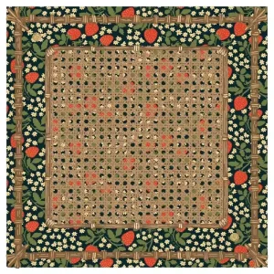 Fairways & Flowers High Quality Waterproof American Mahjong Tiles Table Mat with Mahjong Racks Entertainment