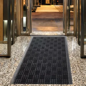 Faithworthy Anti Slip Door Mat Home Hotel 40*60cm Doormat Modern Style Washable Cushioned Carpet Patio Entrance