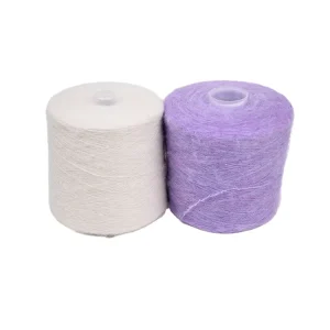 Fancy Multicolor Wool Brushed Yarn for Knitted Machine