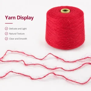 Fancy Yarn 100% Polyester Raw High Tenacity for Textile Weaving