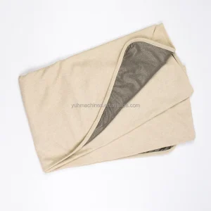 Faraday EMF Blanket Cotton Outer Silver Fiber Inner RF Blocking Sleep Throw for Bedroom