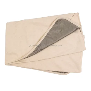 Faraday EMF Blanket with Pure Silver Fiber Shielding Fabric for Bed Sofa and Daily Relaxation