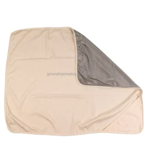Faraday Style EMF Protection Blanket with Soft Cotton Feel and Silver Fiber Shielding Layer
